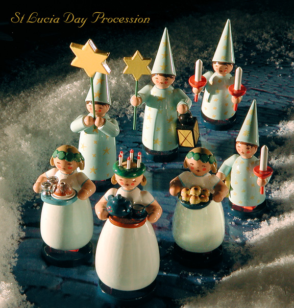 St Lucia Day Figurines