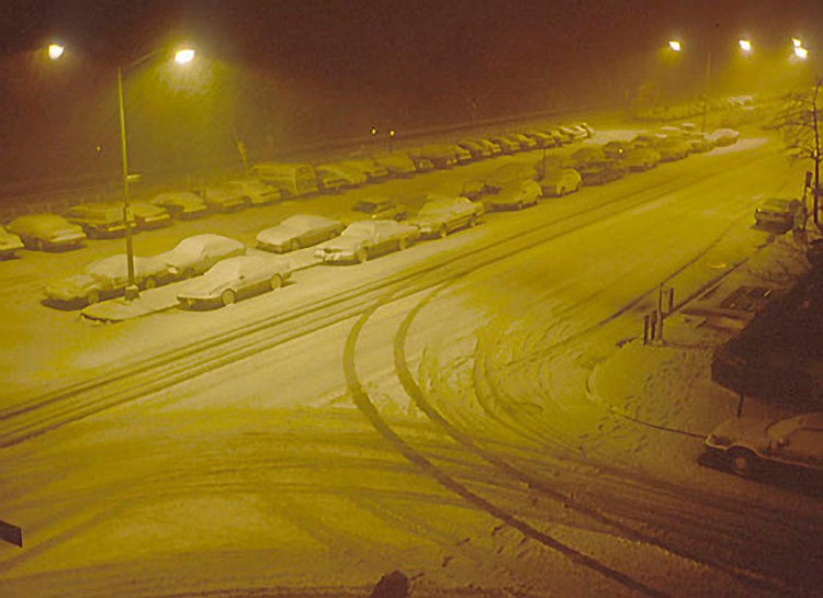 Shore Road Snow Storm