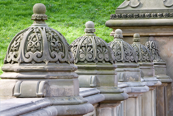 Bethesda Fountain Detail