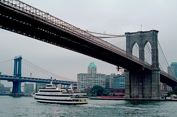 Brooklyn Bridge from Circle Line