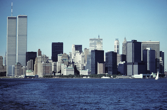 Skyline from Ferry