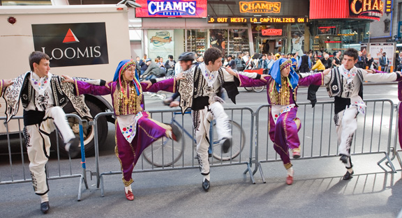 Times Square Turkish Dancers 2