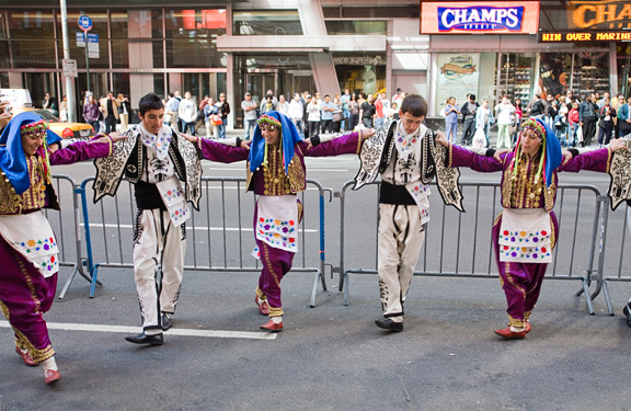 Times Square Turkish Dancers