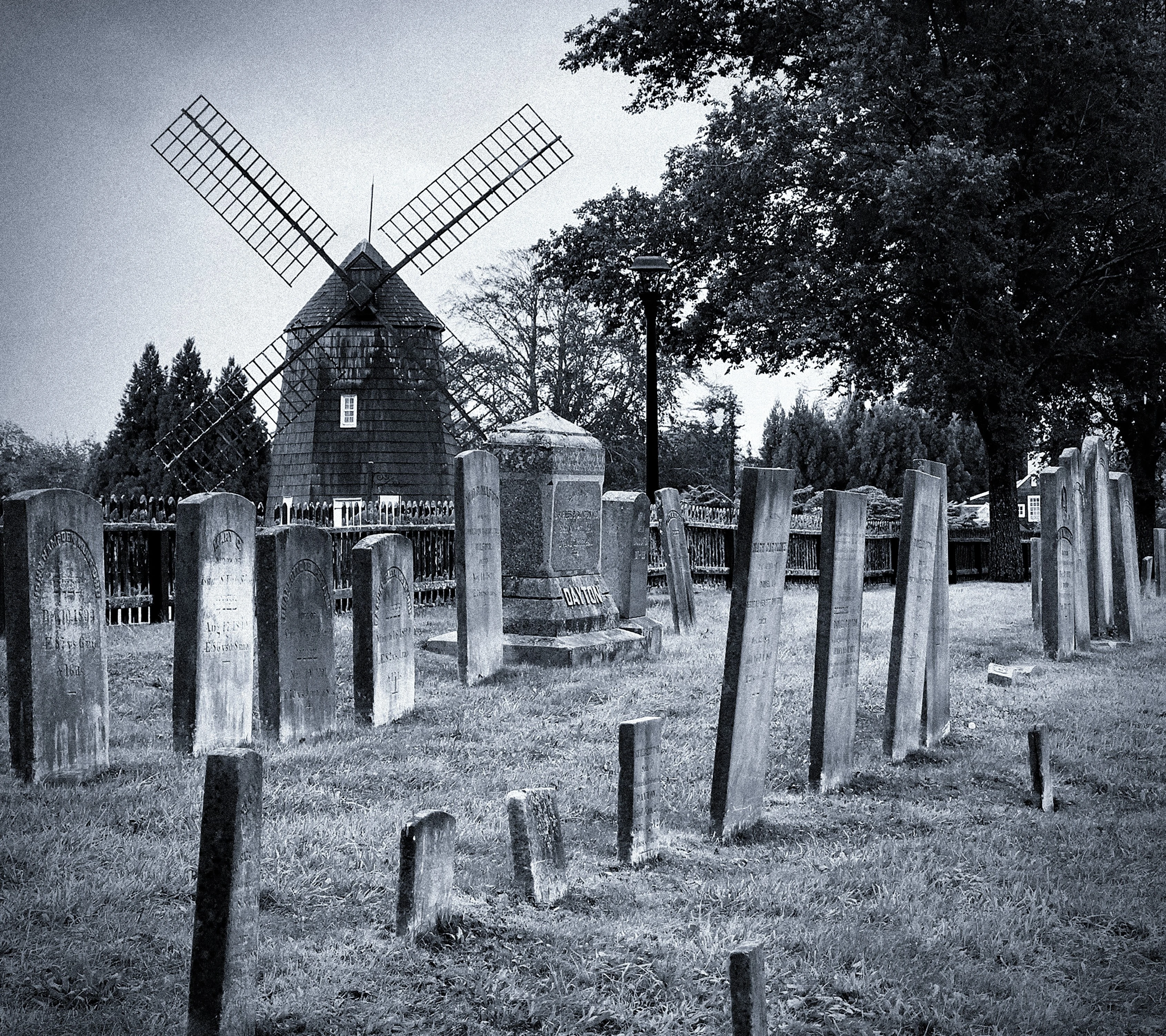 Oak Grove Cemetery and Windmill - Amagansett, NY