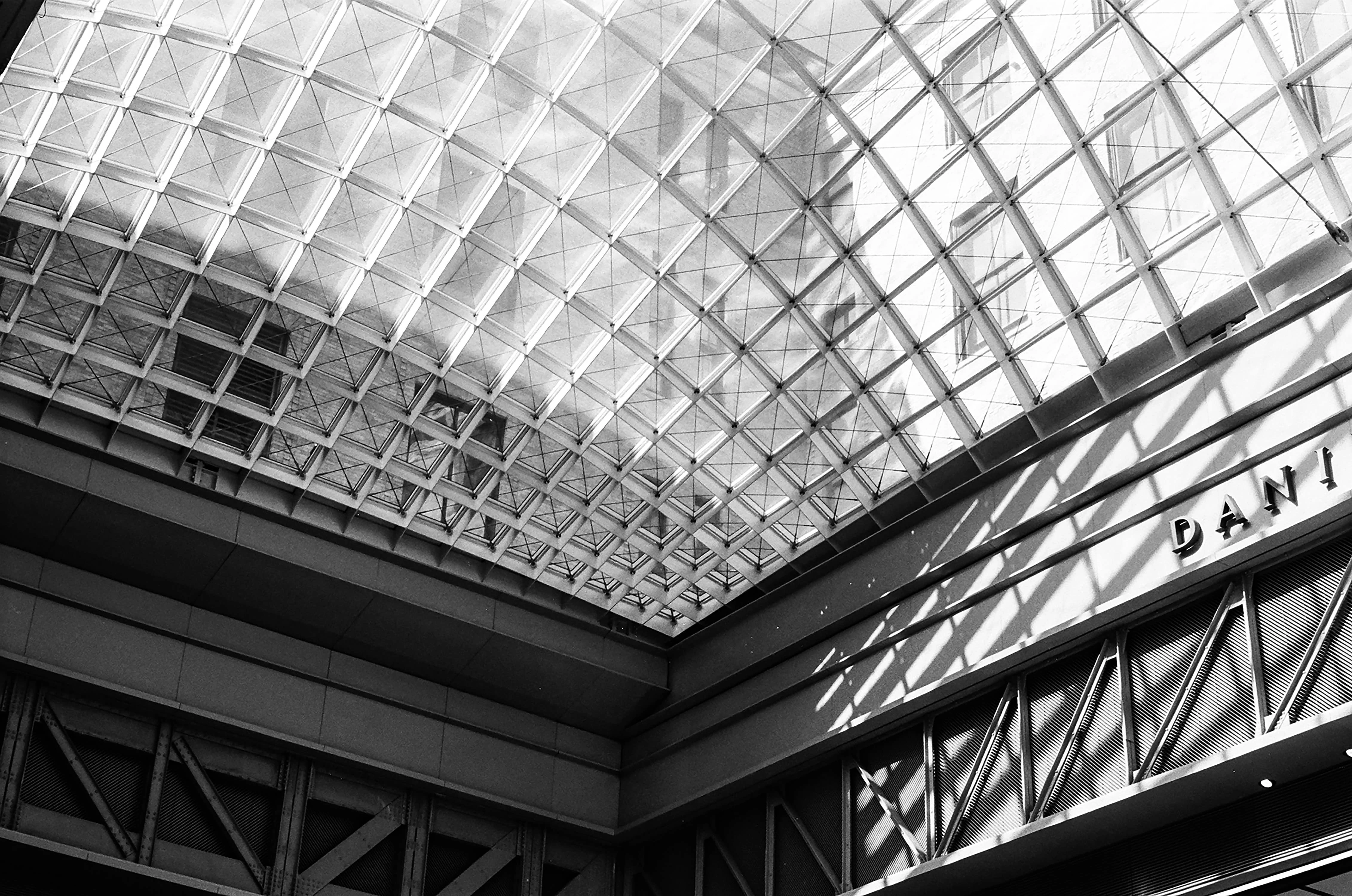 Skylight in Moynihan Train Hall, NYC