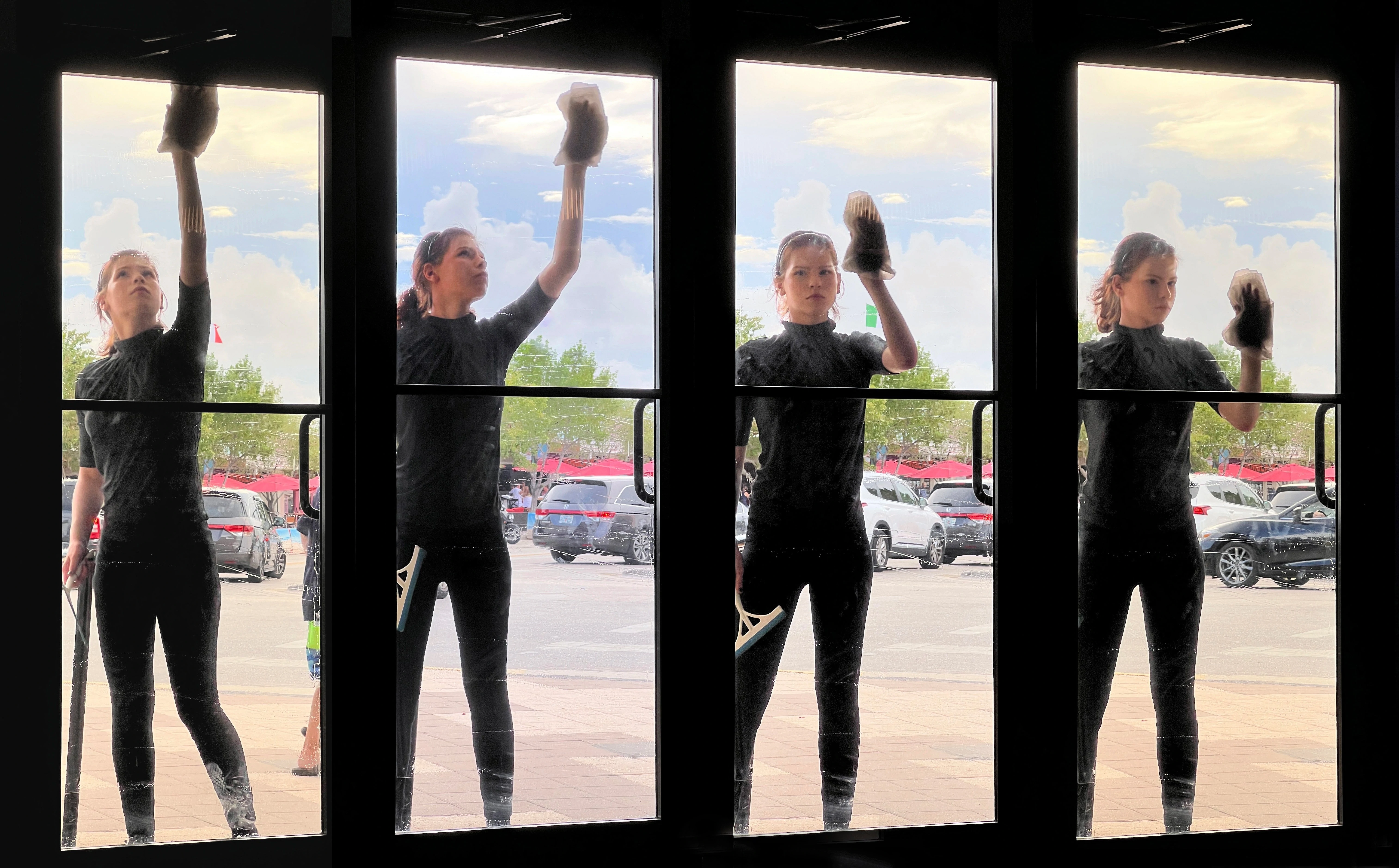 Photoshopped Window washer