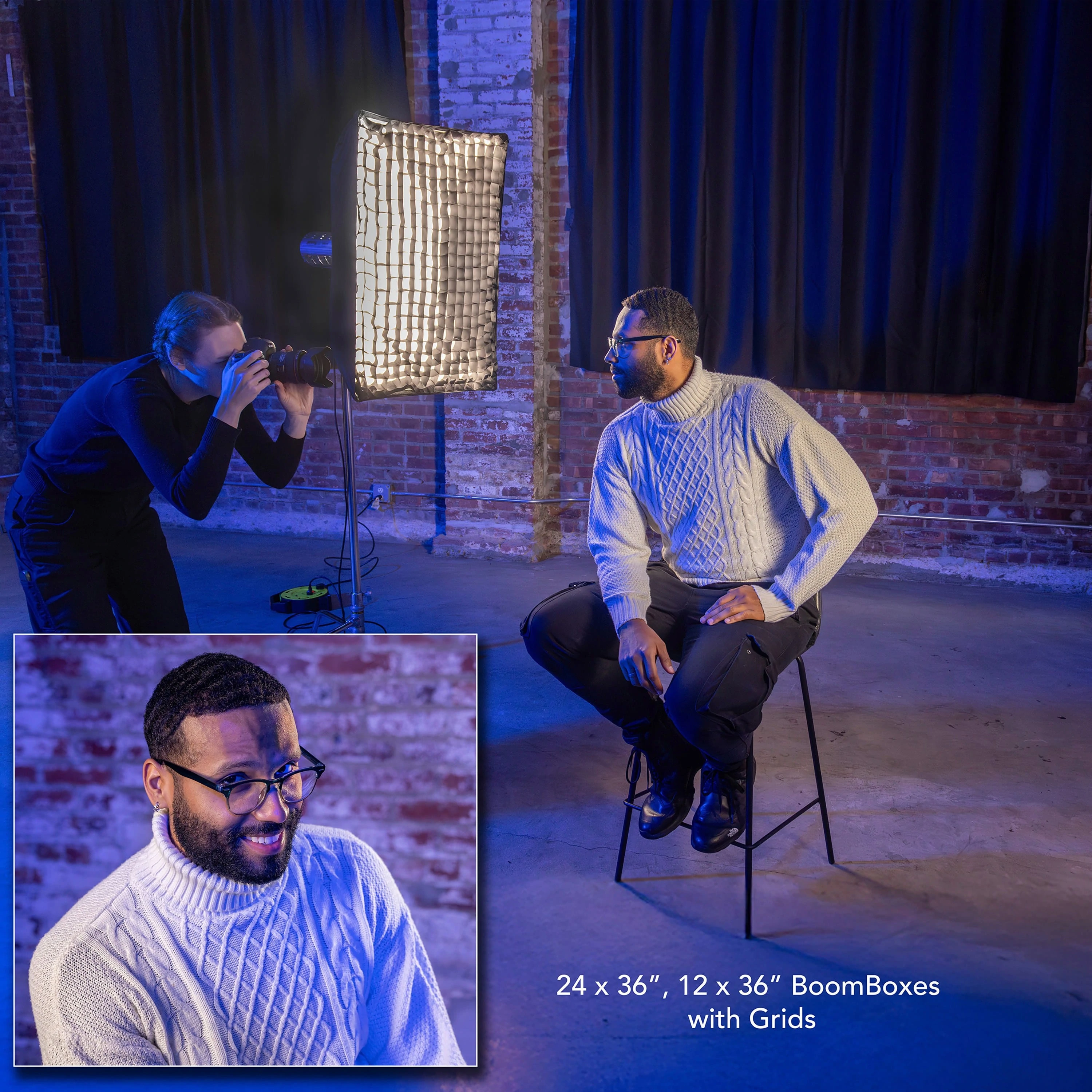 Two Light Studio Setup with  result